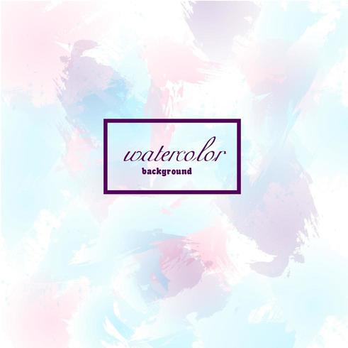 Aquarell Hintergrunddesign vektor