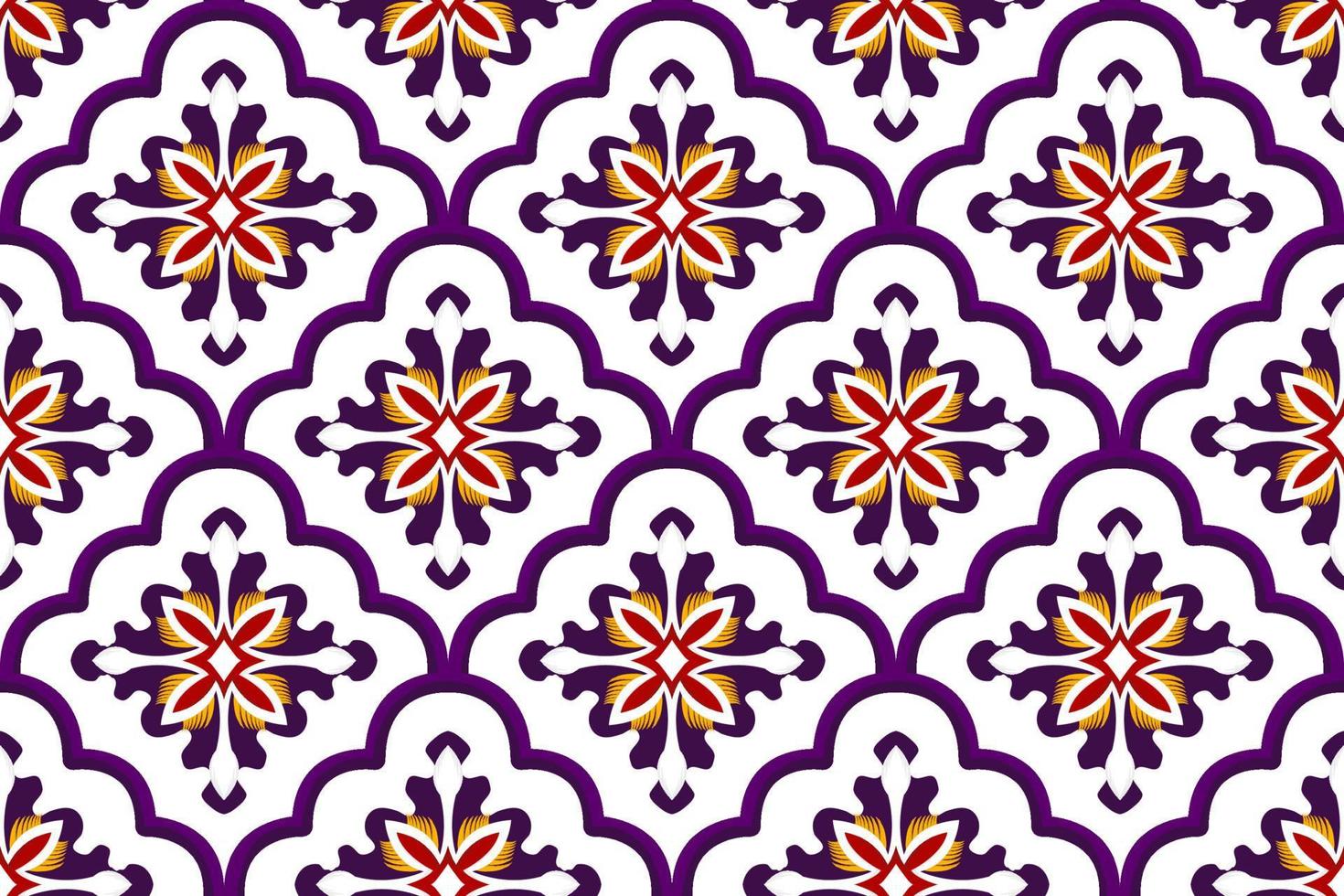 abstrakt geometriska etniska marockanska sömlösa mönsterdesign. Aztec tyg matta mandala prydnad chevron textil dekoration tapeter. tribal traditionella broderi vektor illustrationer bakgrund