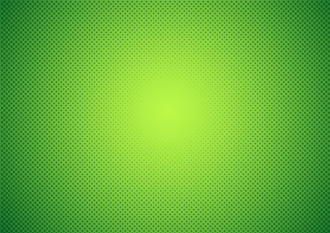 Grön lutning med halvton bakgrund vektor