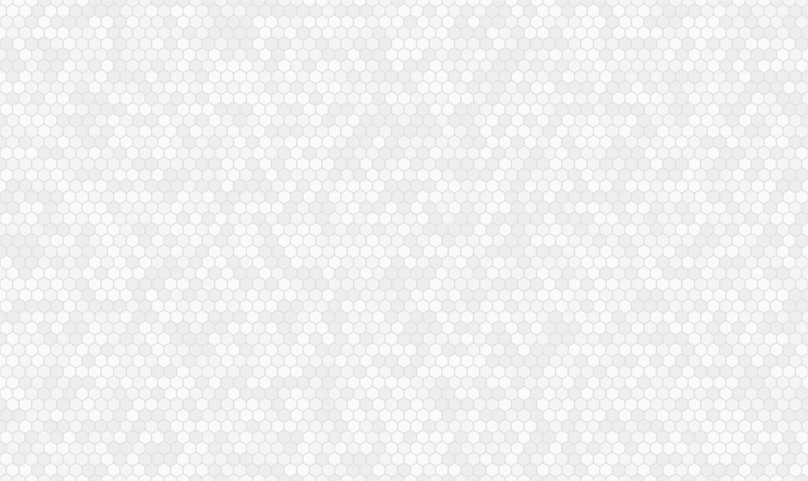 liten hexagon form med ljus vit och grå färg sömlös bakgrund. vektor