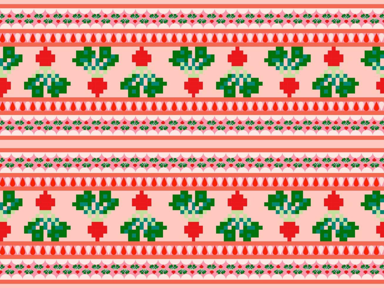rödbetor seriefigur seamless mönster på röd background.pixel stil vektor