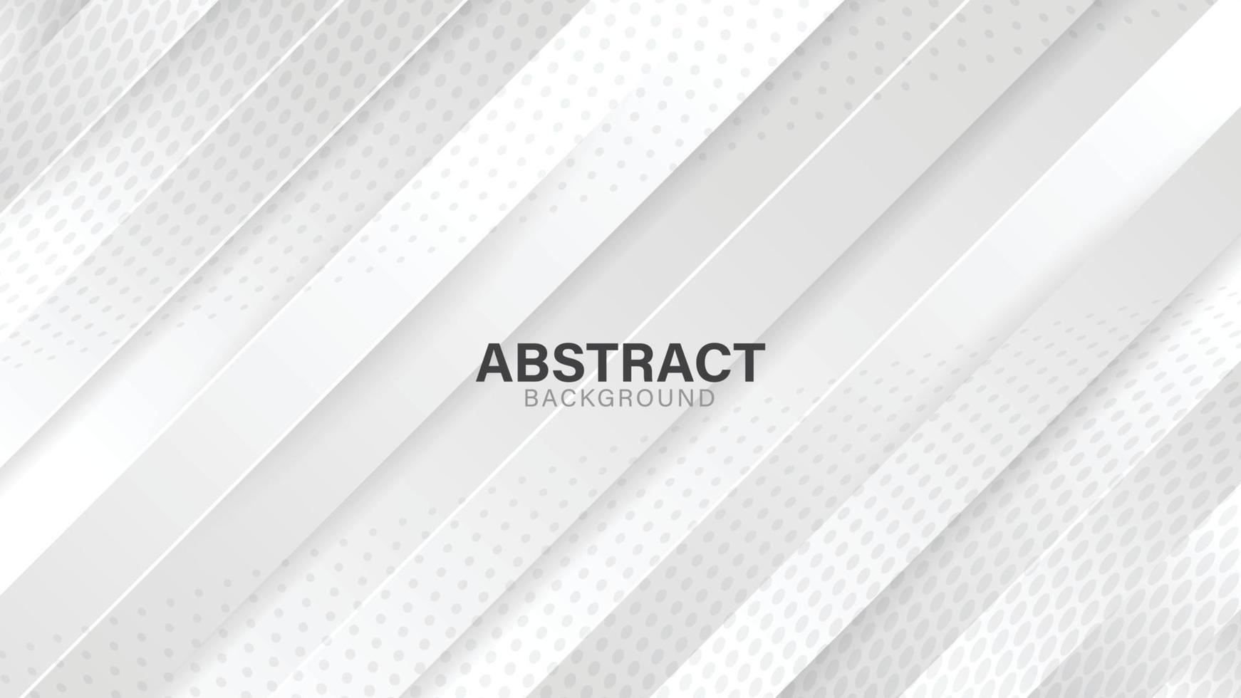 grå och vit abstrakt bakgrund med futuristiska och moderna koncept. vektor