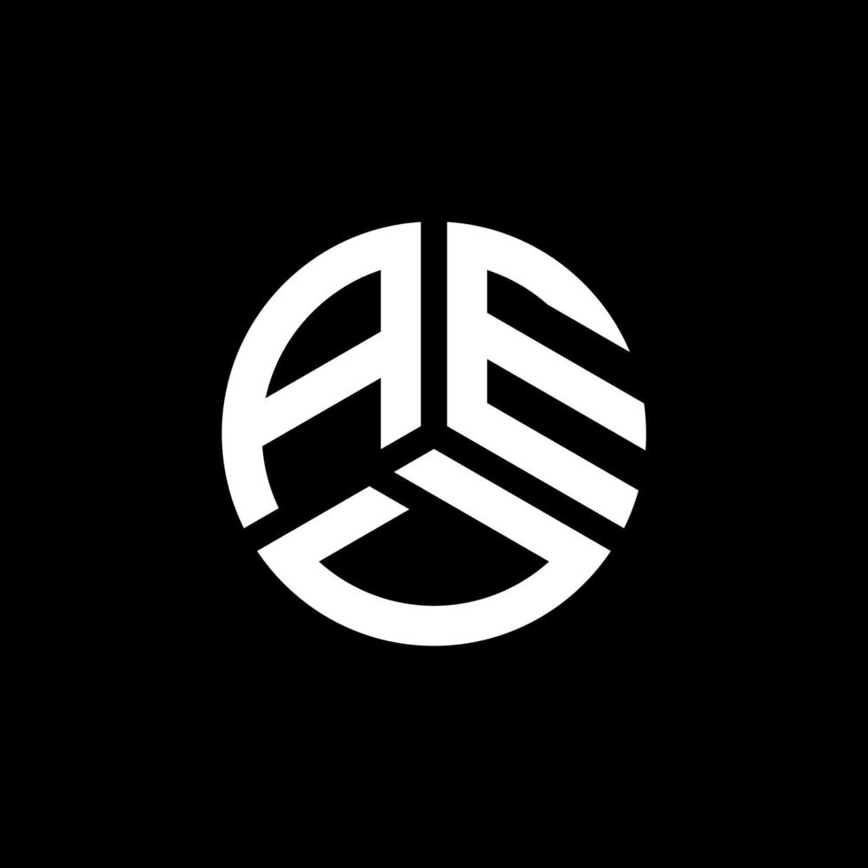 aed-Buchstaben-Logo-Design auf weißem Hintergrund. aed kreatives Initialen-Buchstaben-Logo-Konzept. aed Briefgestaltung. vektor