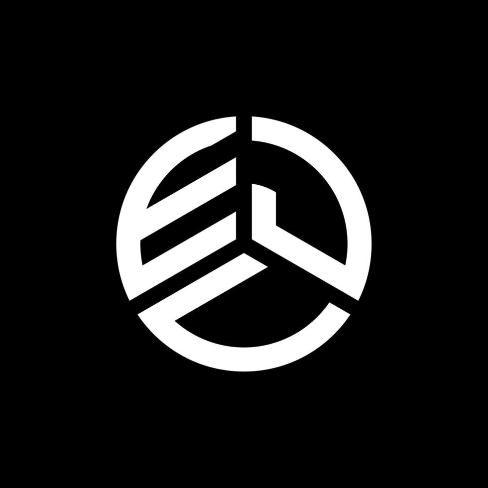 Eju-Brief-Logo-Design auf weißem Hintergrund. eju kreative Initialen schreiben Logo-Konzept. eju Briefgestaltung. vektor