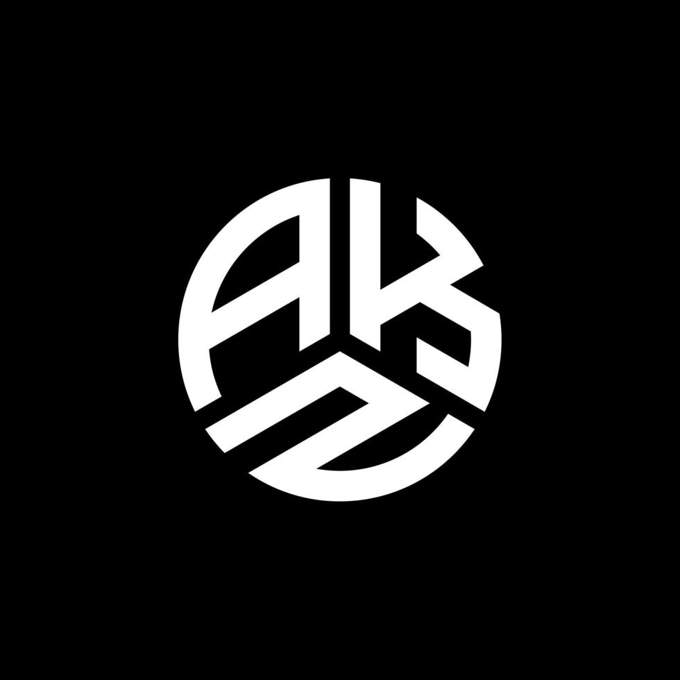 akz brev logotyp design på vit bakgrund. akz kreativa initialer brev logotyp koncept. akz bokstavsdesign. vektor