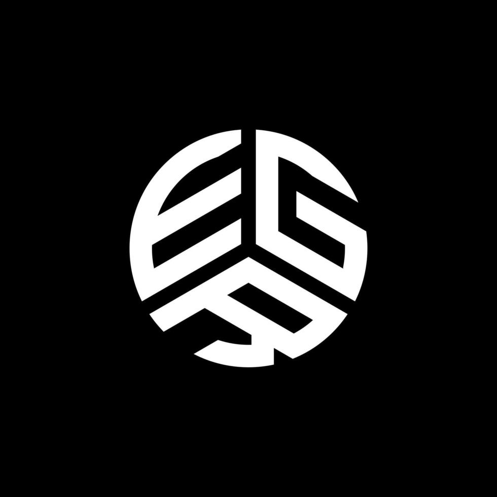 Egr-Brief-Logo-Design auf weißem Hintergrund. EGR kreatives Initialen-Buchstaben-Logo-Konzept. EGR-Briefdesign. vektor