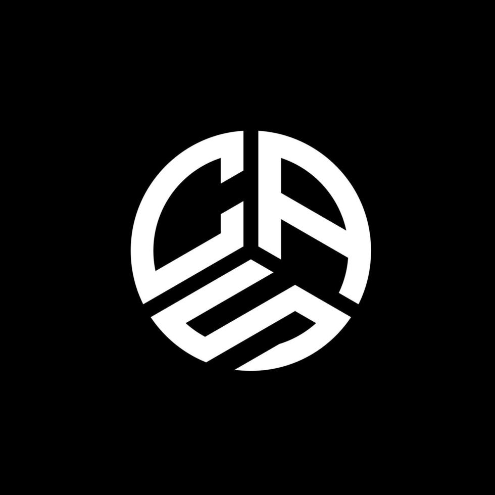 cs-Brief-Logo-Design auf weißem Hintergrund. cs kreative Initialen schreiben Logo-Konzept. ca Briefgestaltung. vektor