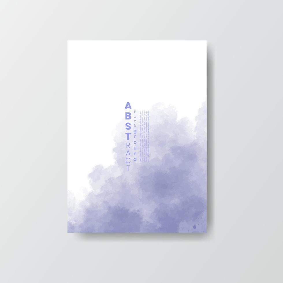 abstrakter aquarell strukturierter hintergrund. design für ihr datum, postkarte, banner, logo. vektor