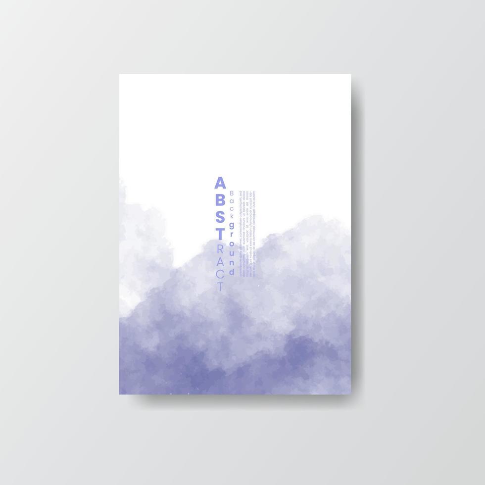 abstrakter aquarell strukturierter hintergrund. design für ihr datum, postkarte, banner, logo. vektor