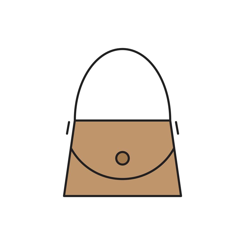 väska ikon för symbol ikon webbplats presentation vektor