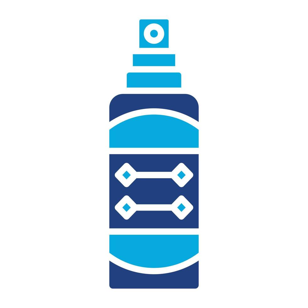 Haarspray-Glyphe-Symbol vektor