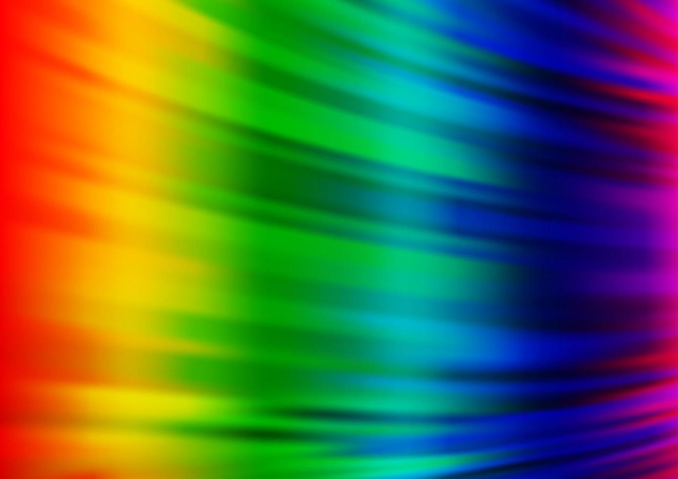 ljus mångfärgad, regnbåge vektor mall med linjer, ovaler.
