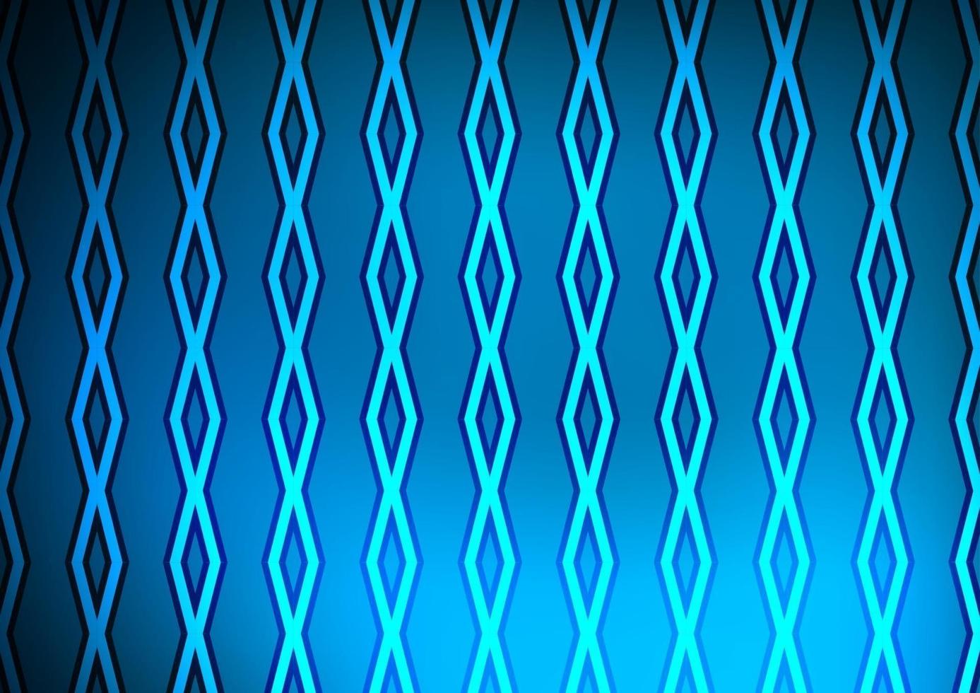 ljusblå vektor textur med linjer, romber.