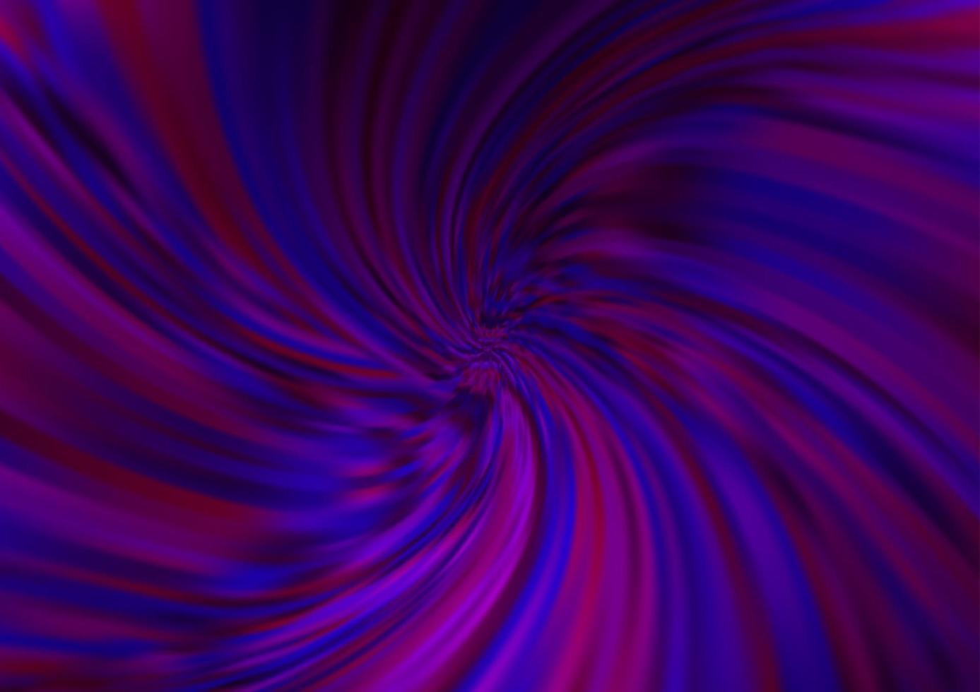 dunkelvioletter Vektorhintergrund mit Blasenformen. vektor