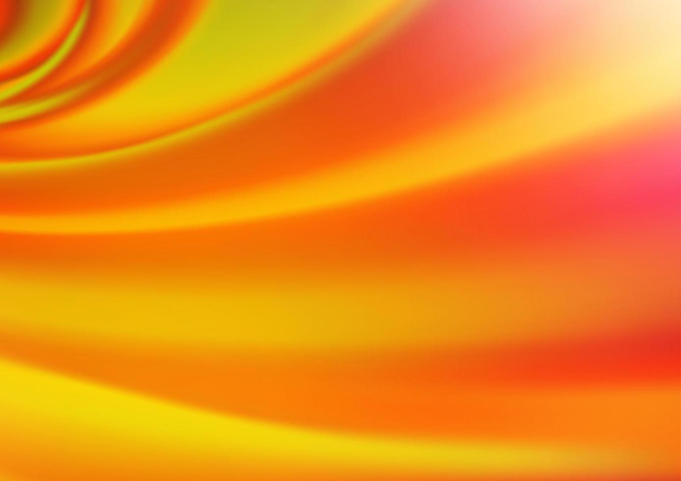 ljusröd, gul vektor abstrakt suddig bakgrund.