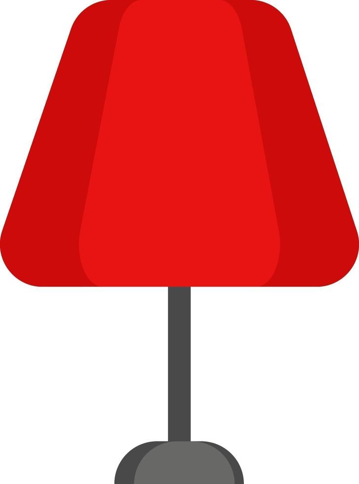 bordslampa, illustration, vektor på en vit bakgrund.