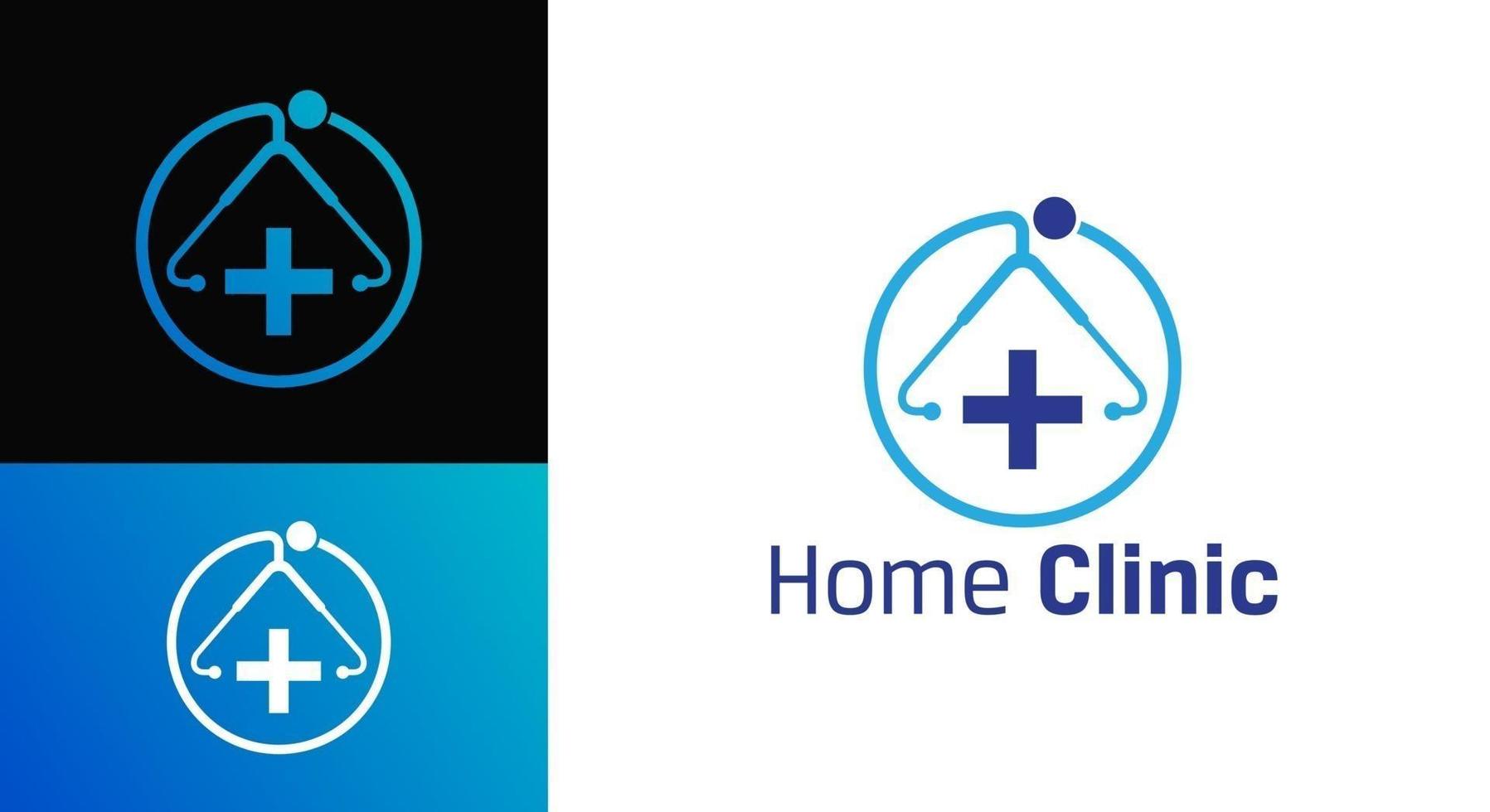 logotyp för modern mall medicin klinik tecken, hälsosam klinik logotyp vektor