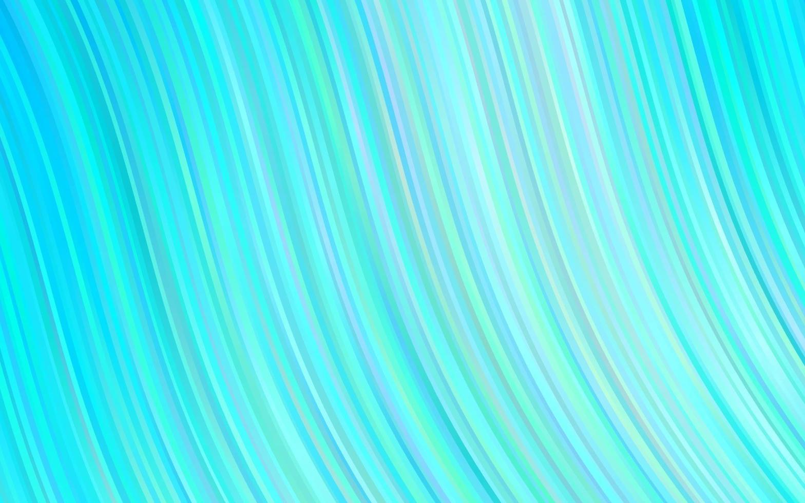 ljusblått vektormönster med linjer, ovaler. vektor