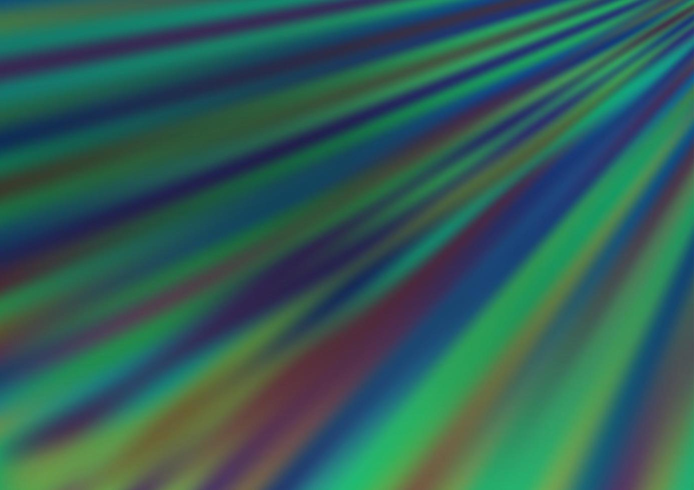 mörkblå, grön vektorbakgrund med långa rader. vektor