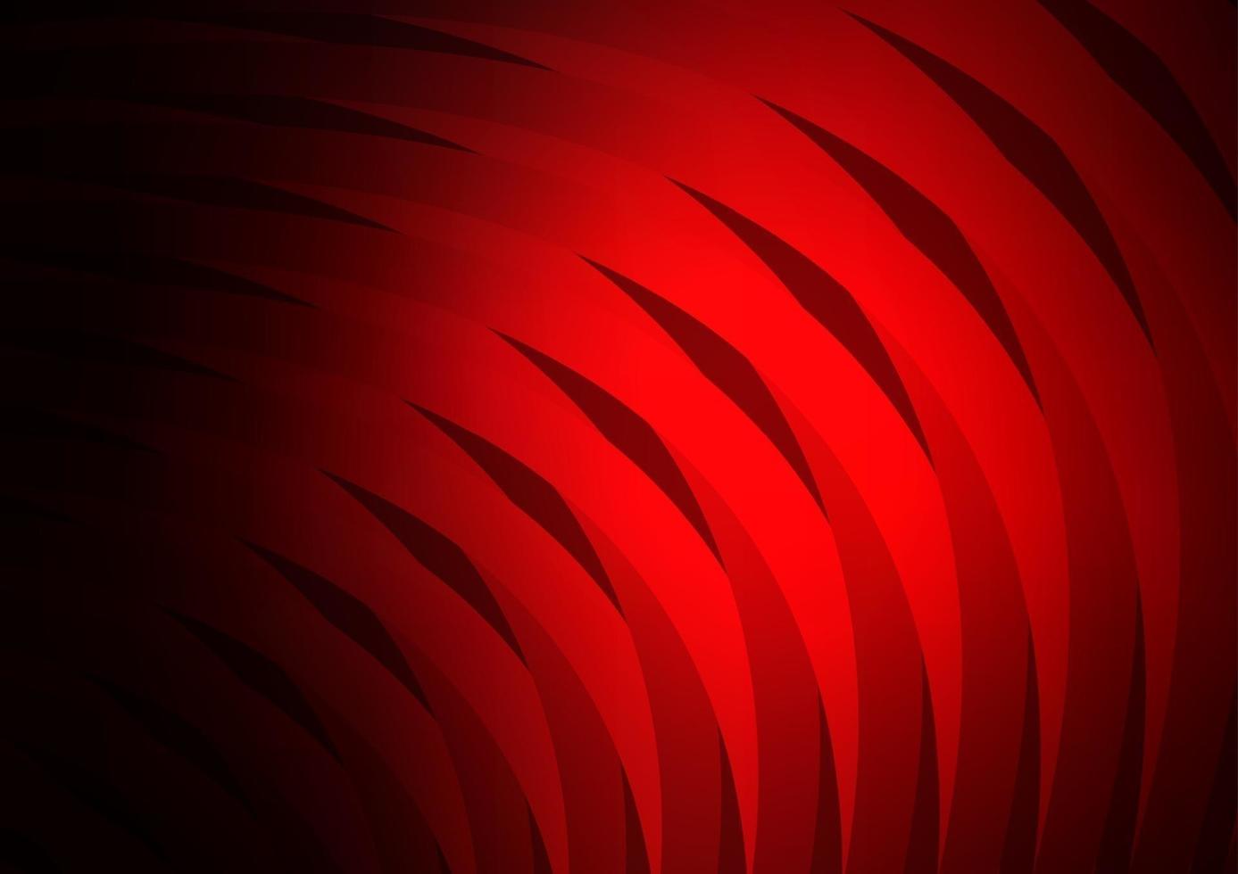 mörk röd vektor bakgrund med raka linjer.