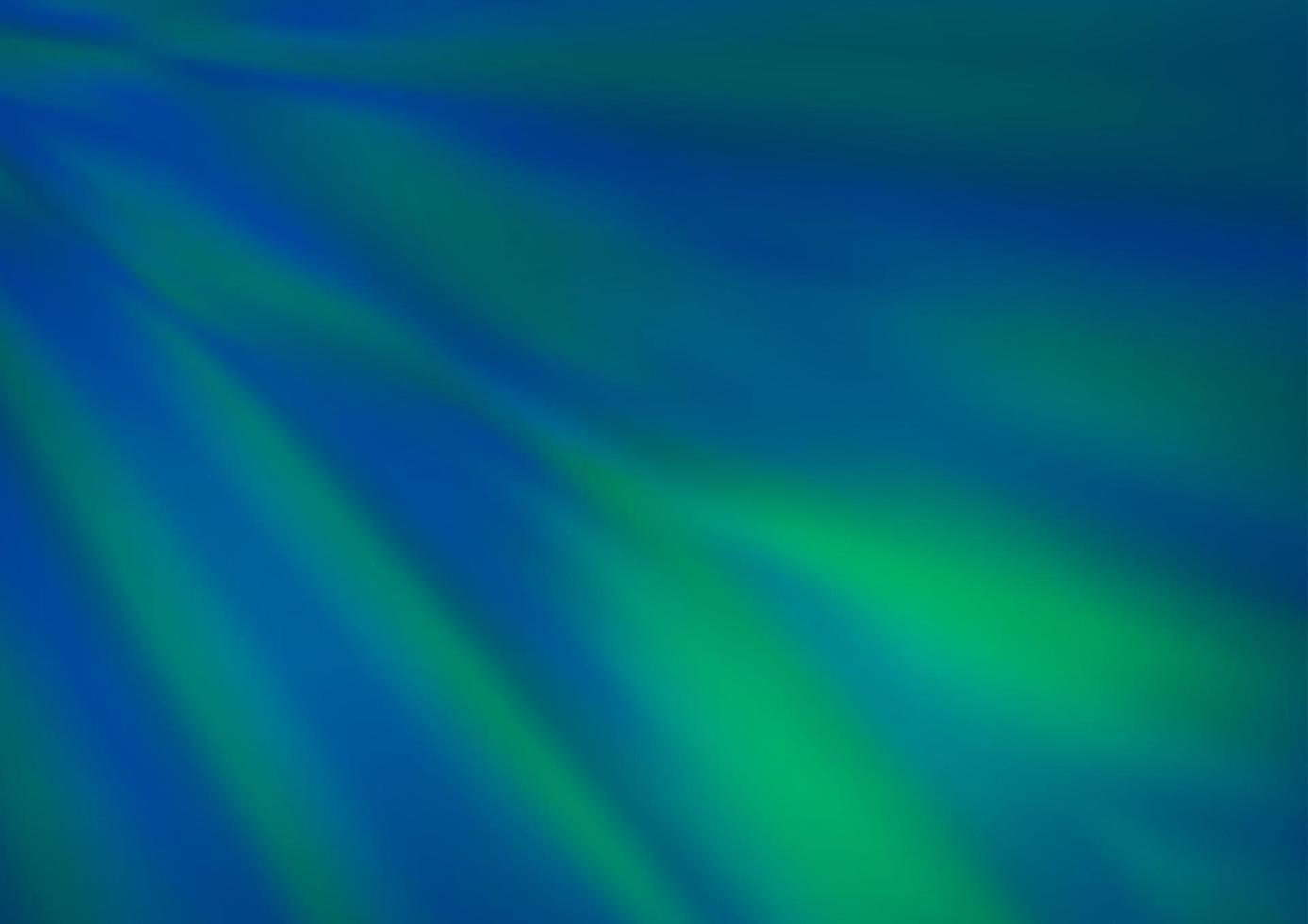hellblauer, grüner Vektor abstrakter unscharfer Hintergrund.