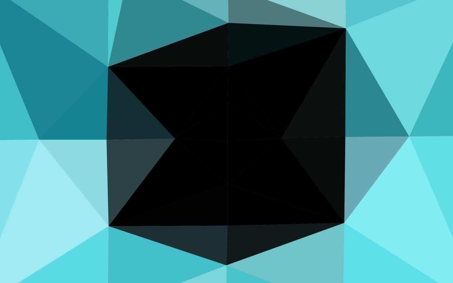 hellblauer Vektor abstrakter Mosaikhintergrund.