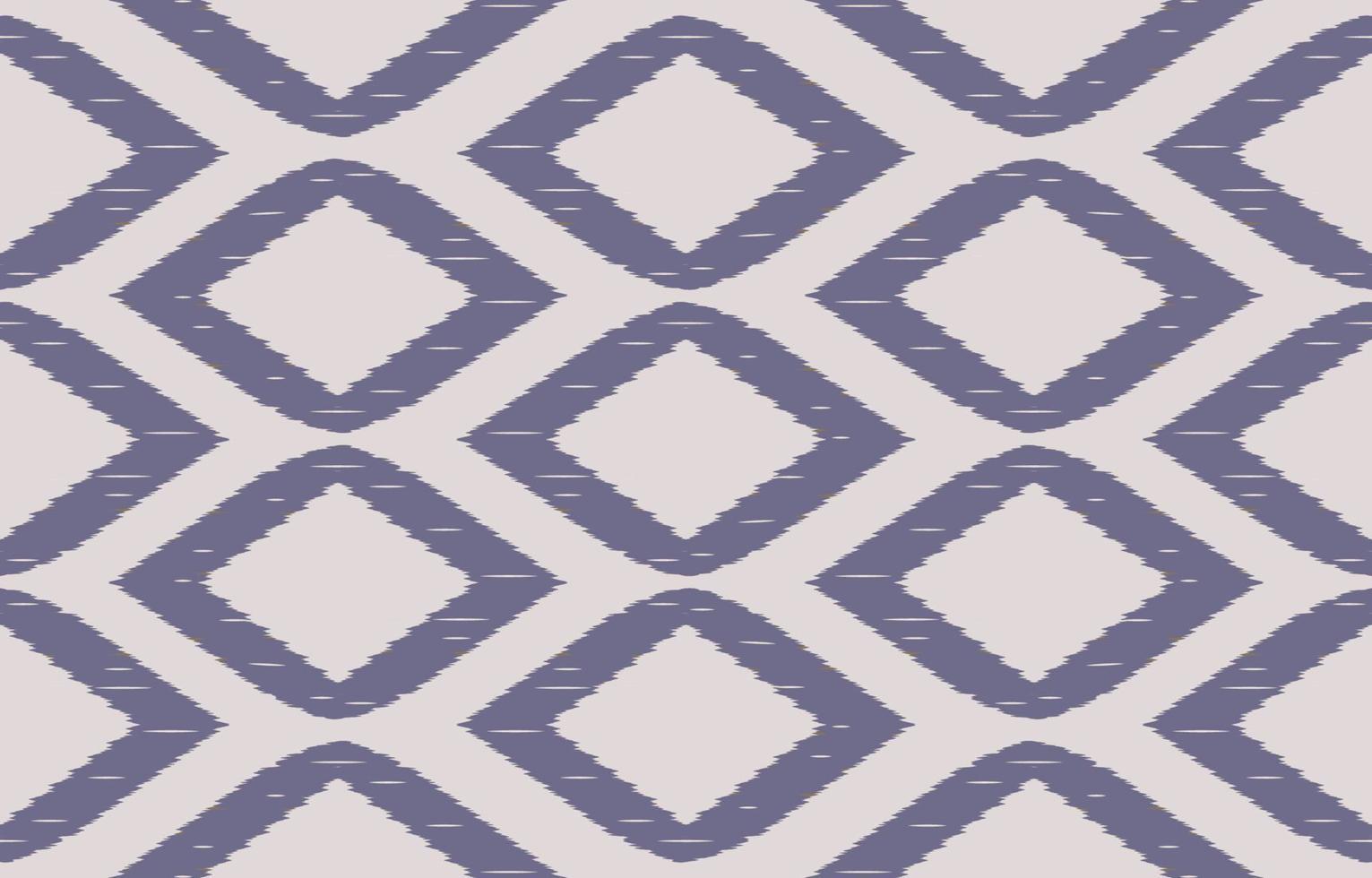 graues ikat nahtloses muster geometrischer ethnischer orientalischer traditioneller stickereistil. design für hintergrund, teppich, matte, tapete, kleidung, verpackung, batik, stoff, vektorillustration. vektor