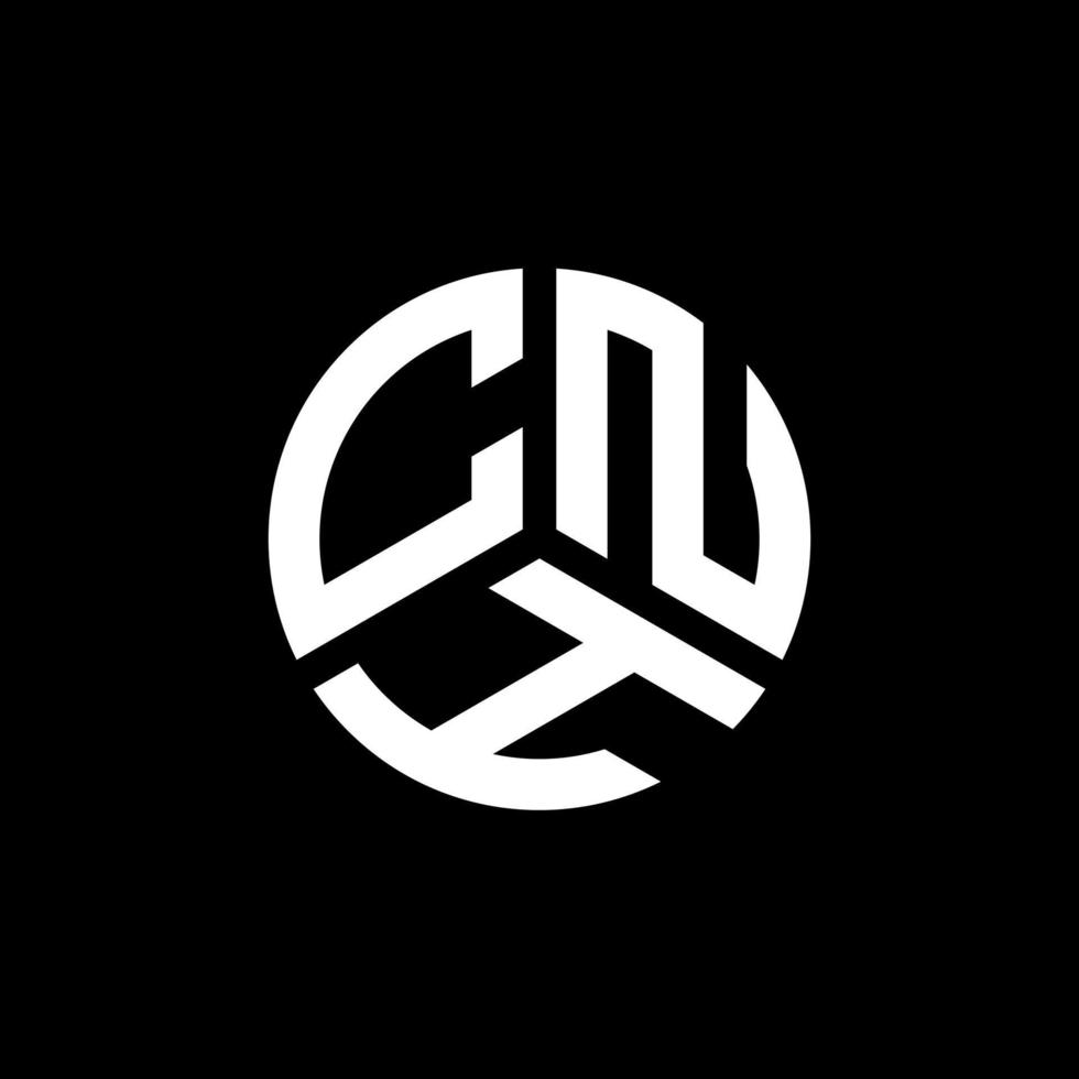 cnh-Buchstaben-Logo-Design auf weißem Hintergrund. cnh kreative Initialen schreiben Logo-Konzept. cnh Briefgestaltung. vektor