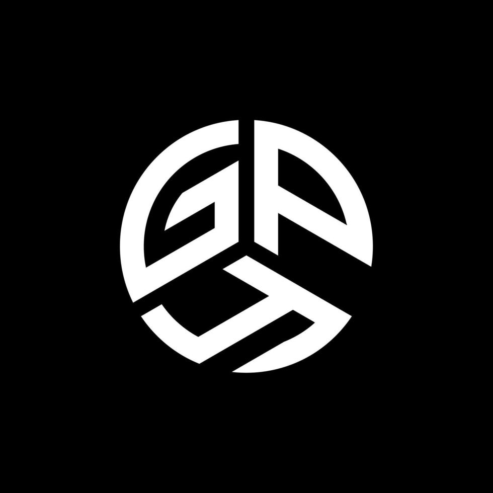 gpy brev logotyp design på vit bakgrund. gpy kreativa initialer brev logotyp koncept. gpy-bokstavsdesign. vektor