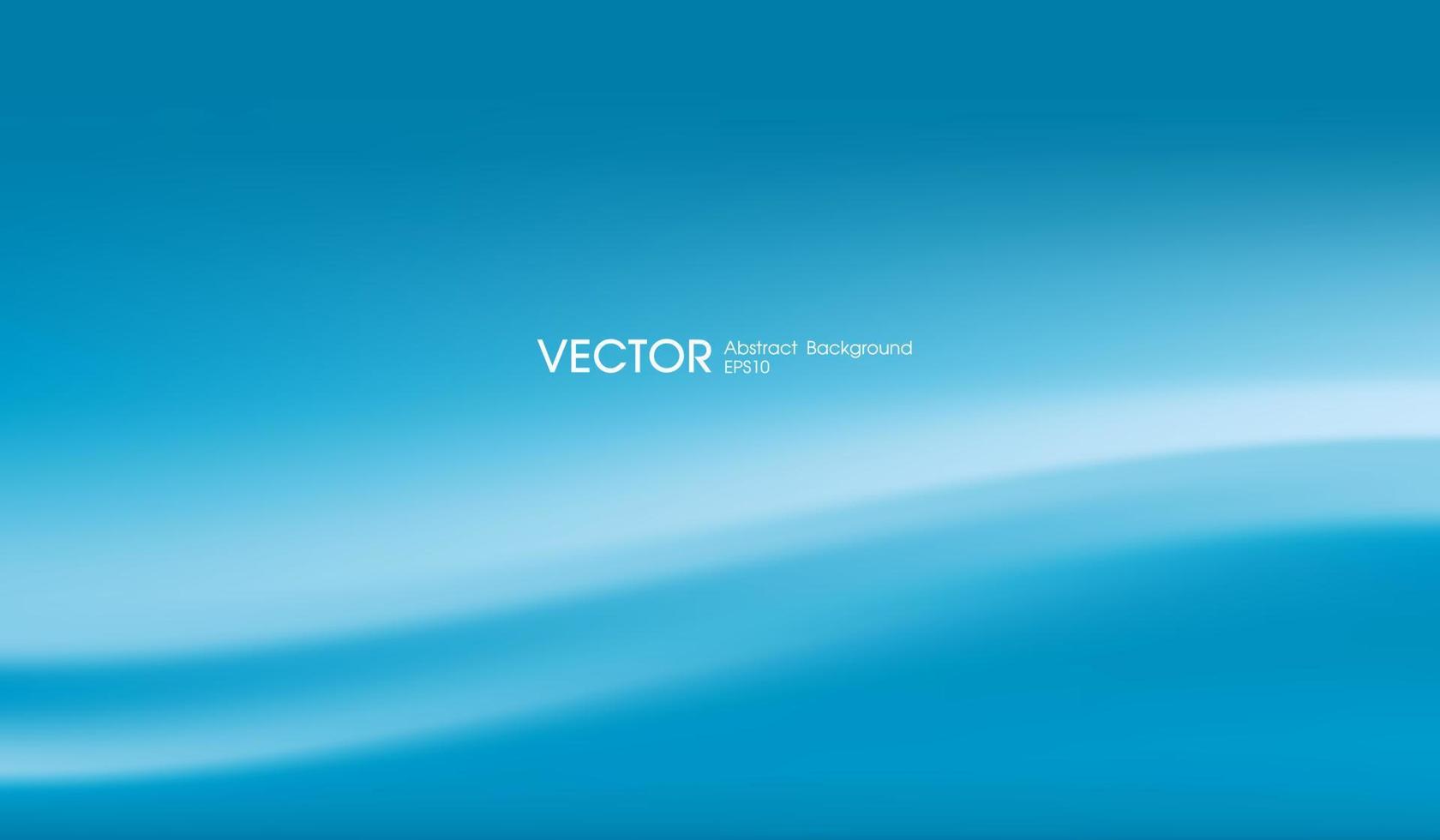 abstrakter blauer Hintergrund. unscharfer Hintergrund der Wasserlinie. vektorillustration für designfahne oder aquaplakat vektor