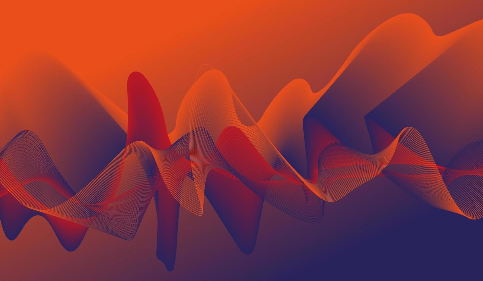 futuristischer lebendiger Farbverlauf abstrakter Hintergrund flüssige Form Design-Stil für Website-Banner vektor