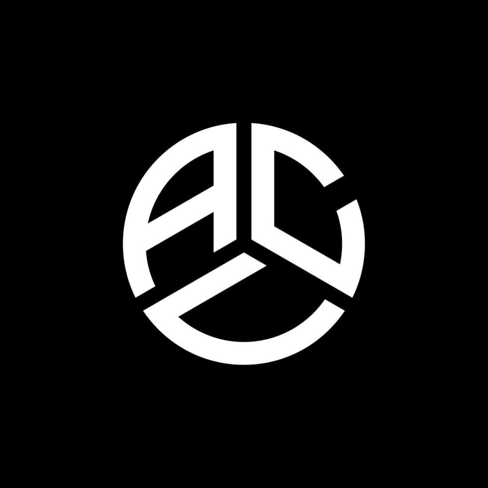 acu brev logotyp design på vit bakgrund. acu kreativa initialer brev logotyp koncept. acu bokstav design. vektor