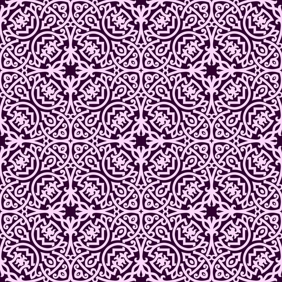 dunkelviolettes und rosa geometrisches Muster vektor