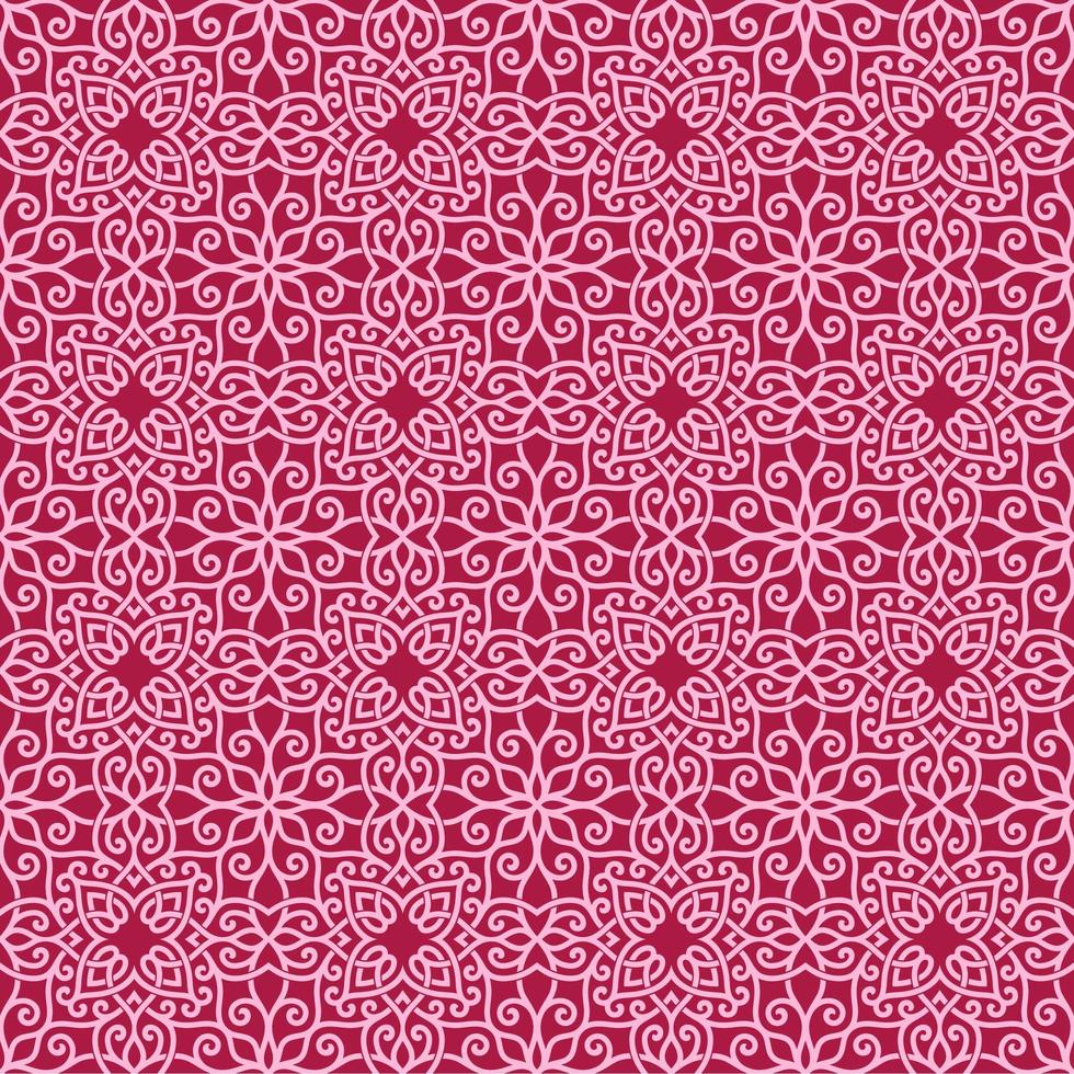 geometrisches Muster in Rosa und Magenta vektor