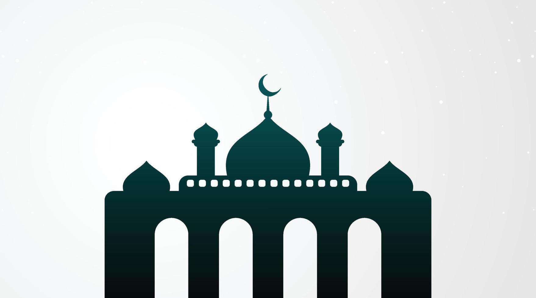 islamischer hintergrund. Eid Mubarak-Hintergrund. Ramadan-Kareem-Hintergrund. vektor