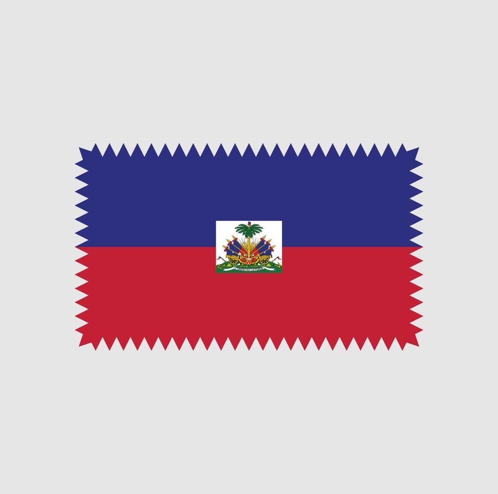 haiti flagga vektor design. National flagga