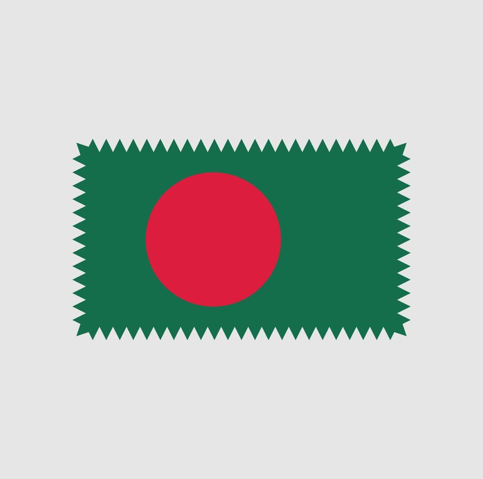 bangladesh flagga vektor design. National flagga