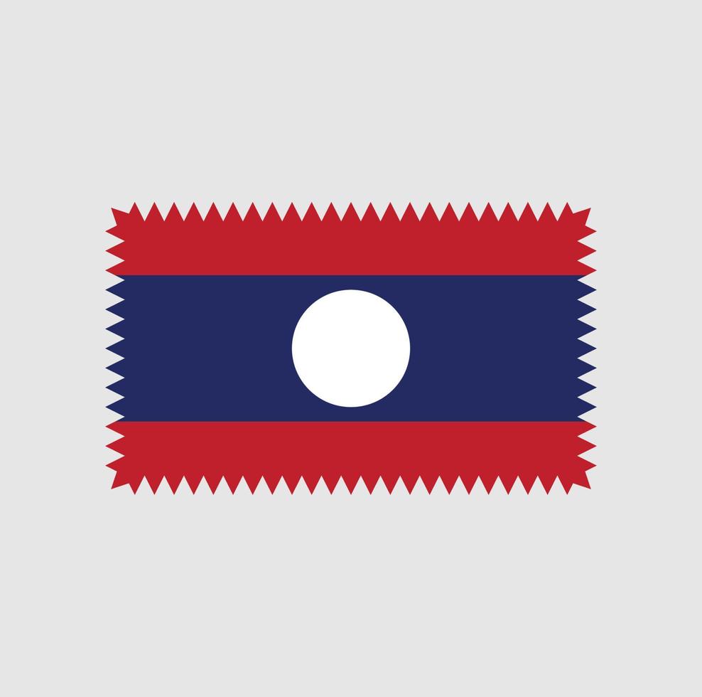 laos flagga vektor design. National flagga