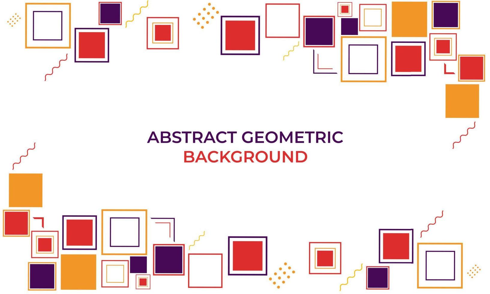 färgglad abstrakt geometrisk bakgrund vektor