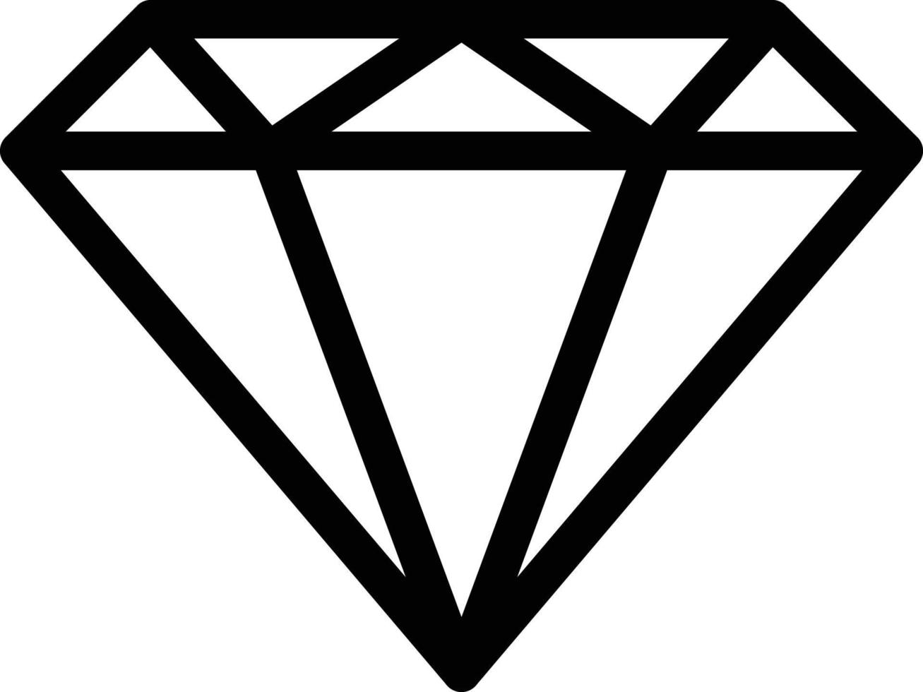 diamantvektorillustration auf einem hintergrund. hochwertige symbole. Vektorsymbole für Konzept und Grafikdesign. vektor