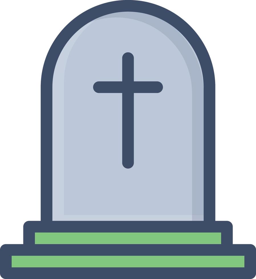kyrkogård vektorillustration på en background.premium kvalitetssymboler. vektor ikoner för koncept och grafisk design.