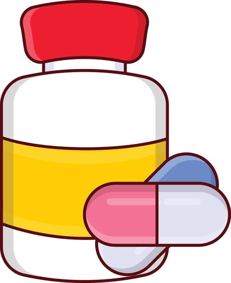 Medizin-Vektor-Illustration auf einem Hintergrund. Premium-Qualitätssymbole. Vektorsymbole für Konzept und Grafikdesign. vektor