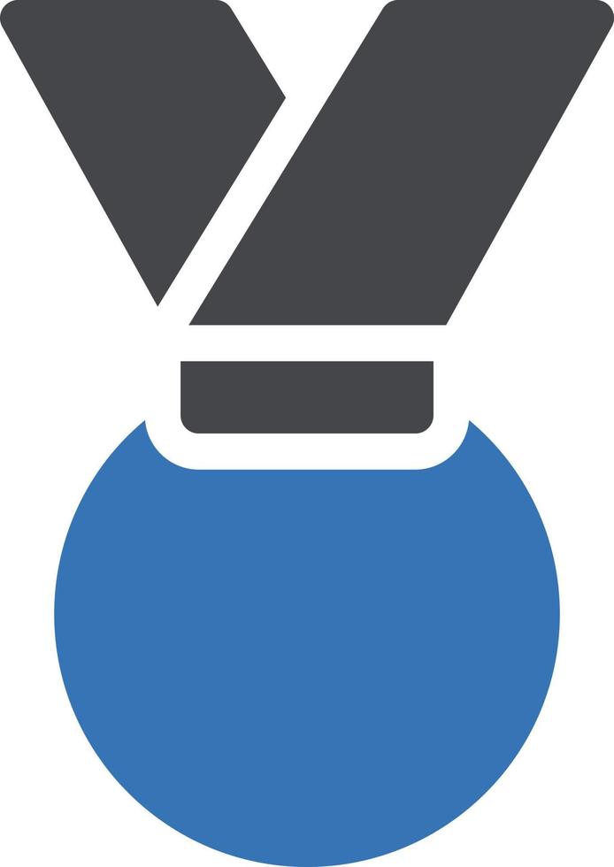 medalj vektorillustration på en background.premium kvalitetssymboler. vektor ikoner för koncept och grafisk design.