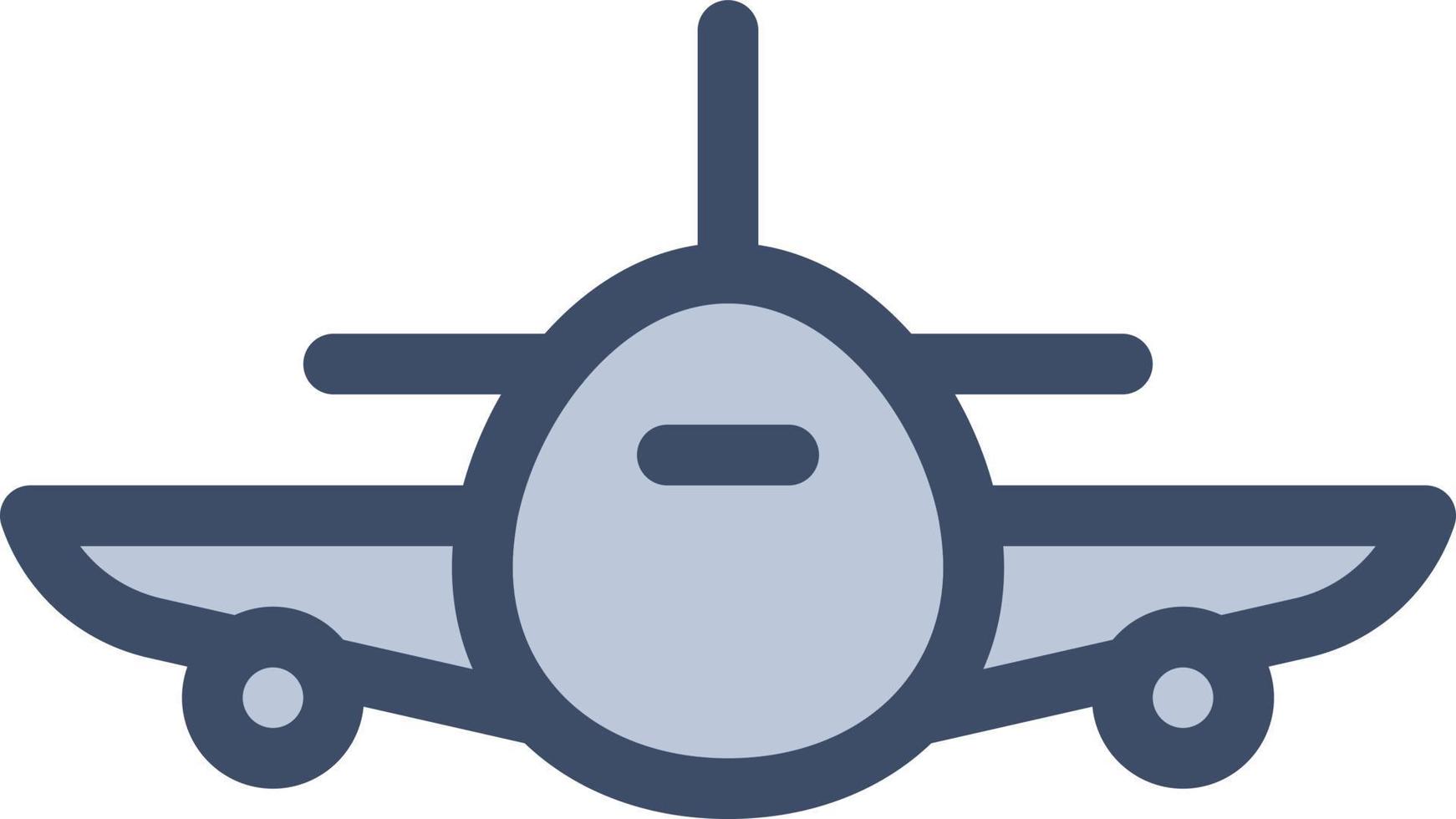 Flugzeug-Vektor-Illustration auf einem Hintergrund. Premium-Qualitätssymbole. Vektorsymbole für Konzept und Grafikdesign. vektor