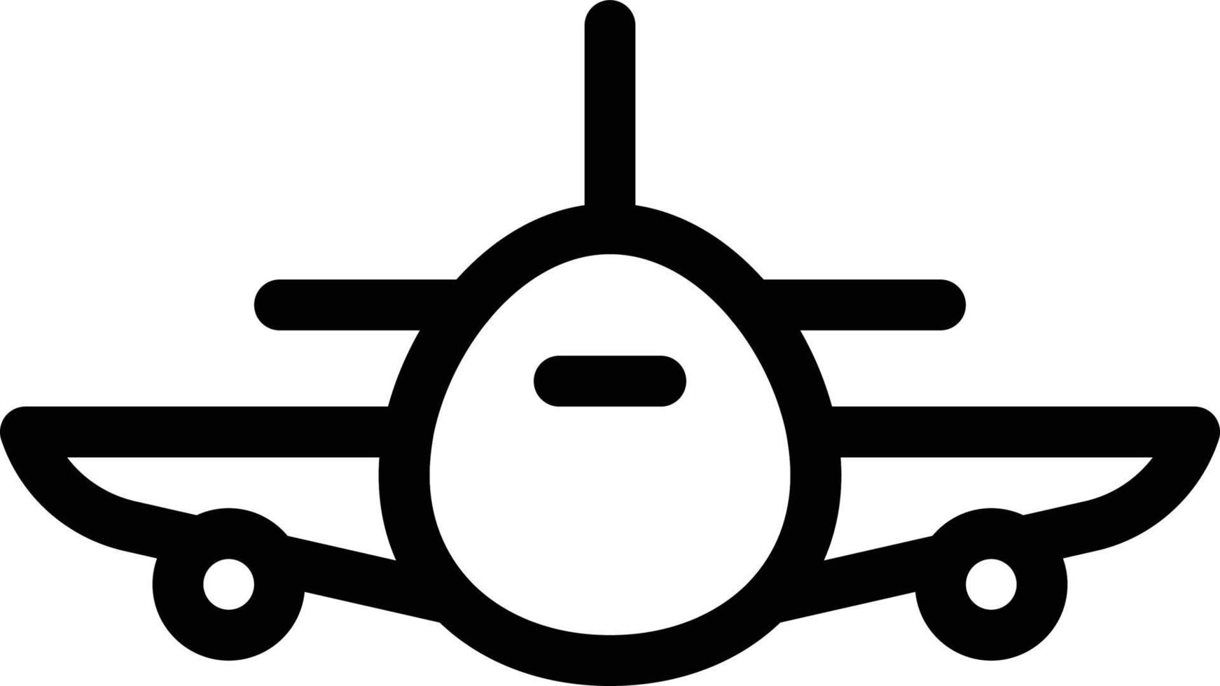 Flugzeug-Vektor-Illustration auf einem Hintergrund. Premium-Qualitätssymbole. Vektorsymbole für Konzept und Grafikdesign. vektor