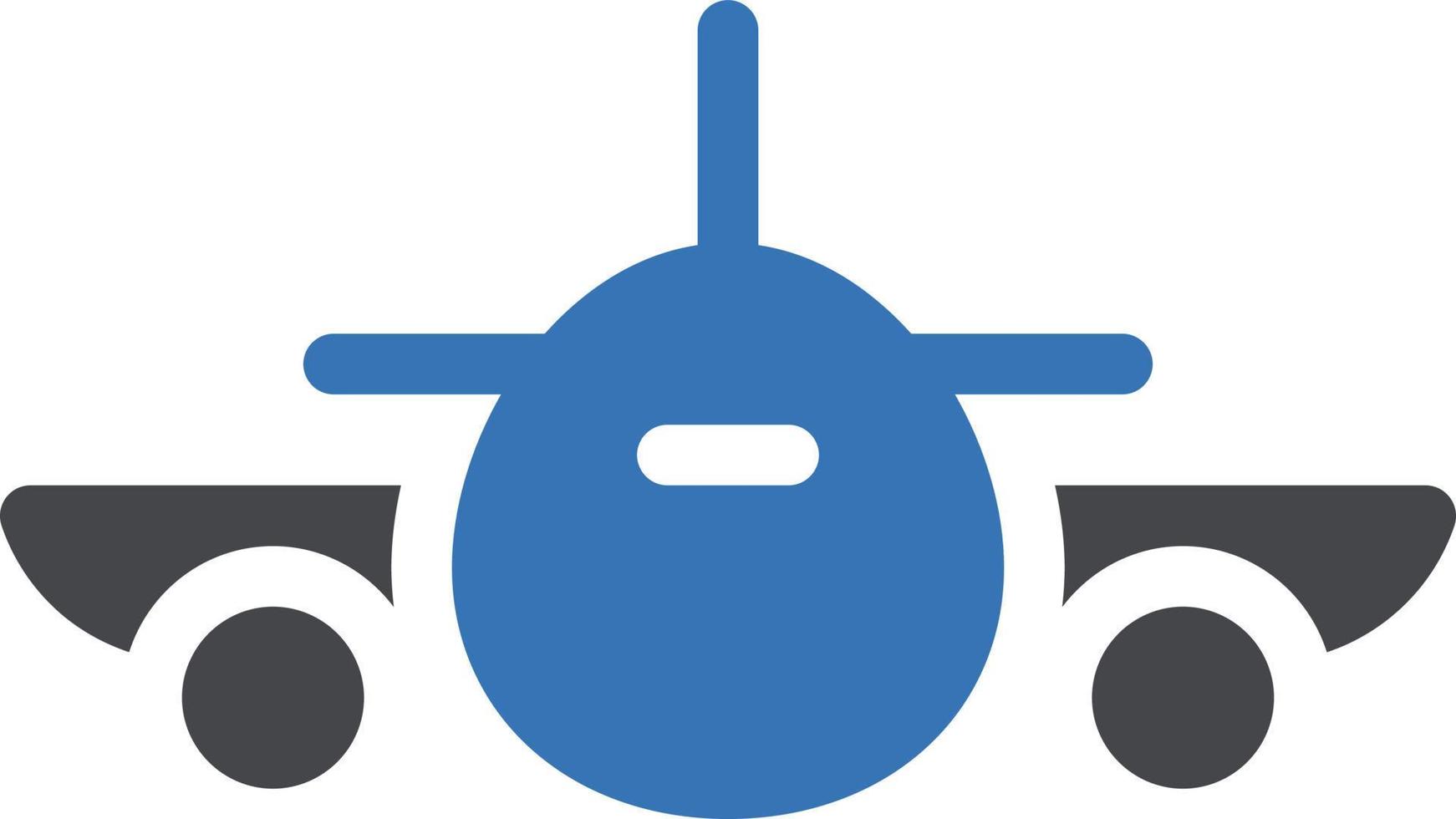 Flugzeug-Vektor-Illustration auf einem Hintergrund. Premium-Qualitätssymbole. Vektorsymbole für Konzept und Grafikdesign. vektor