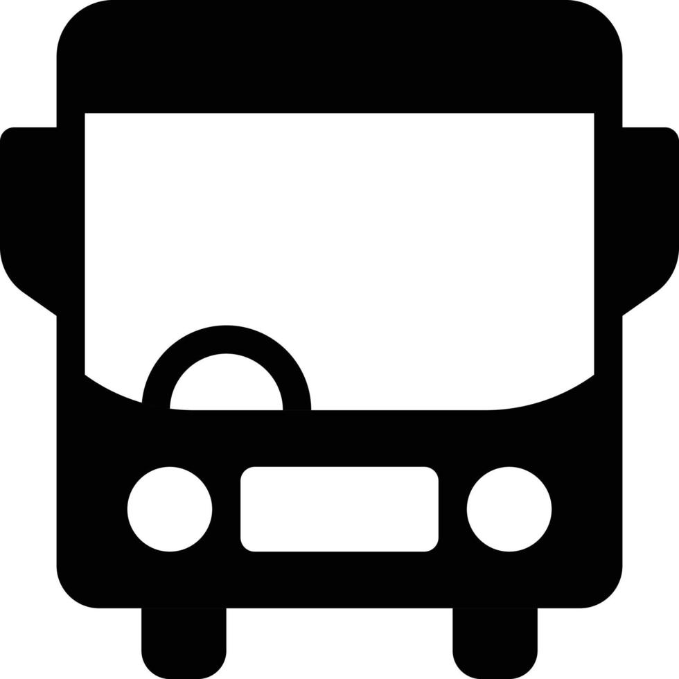 Bus-Vektor-Illustration auf einem Hintergrund. Premium-Qualitätssymbole. Vektorsymbole für Konzept und Grafikdesign. vektor