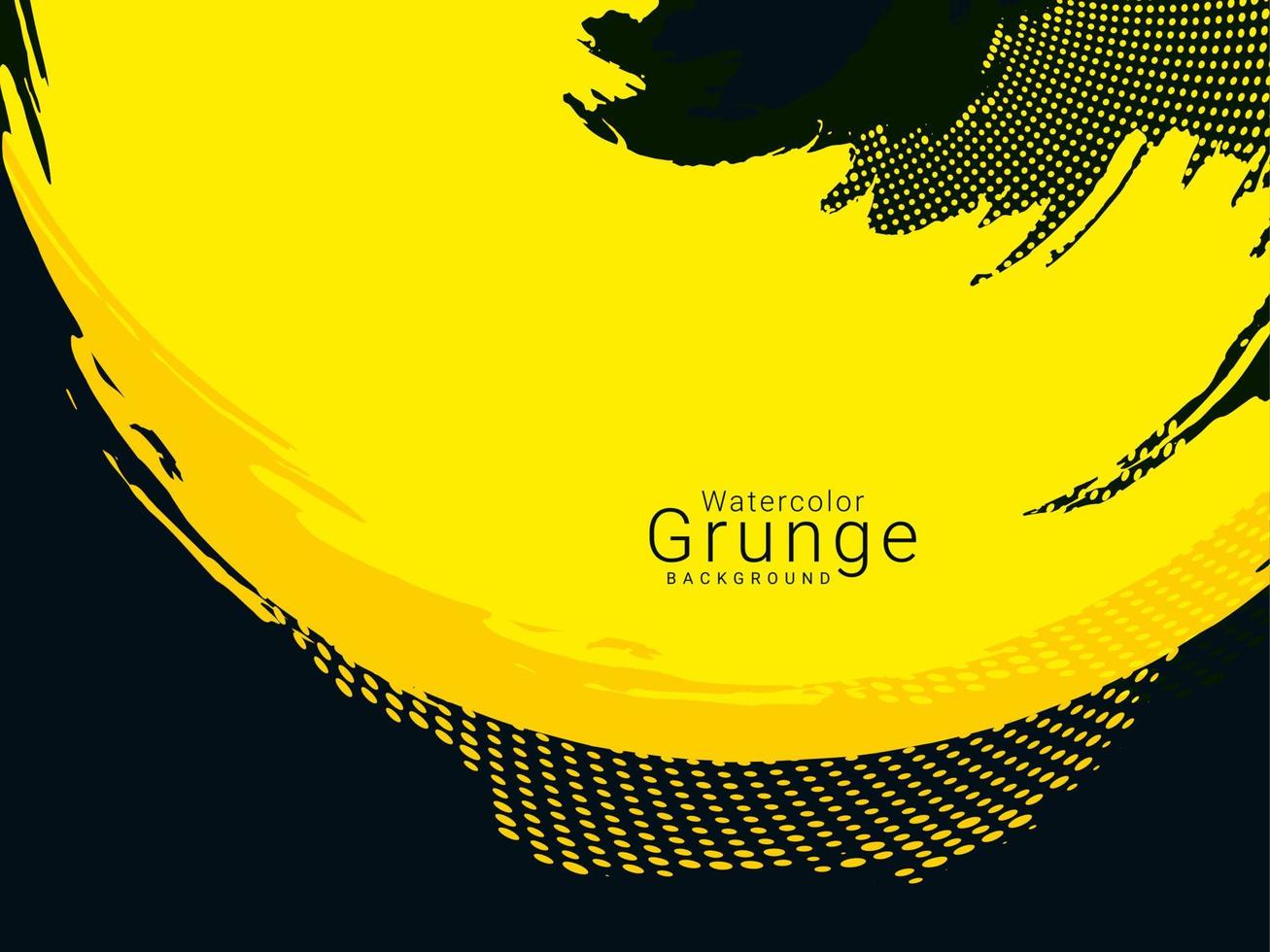 abstrakter gelber Grunge-Textur-Hintergrund vektor