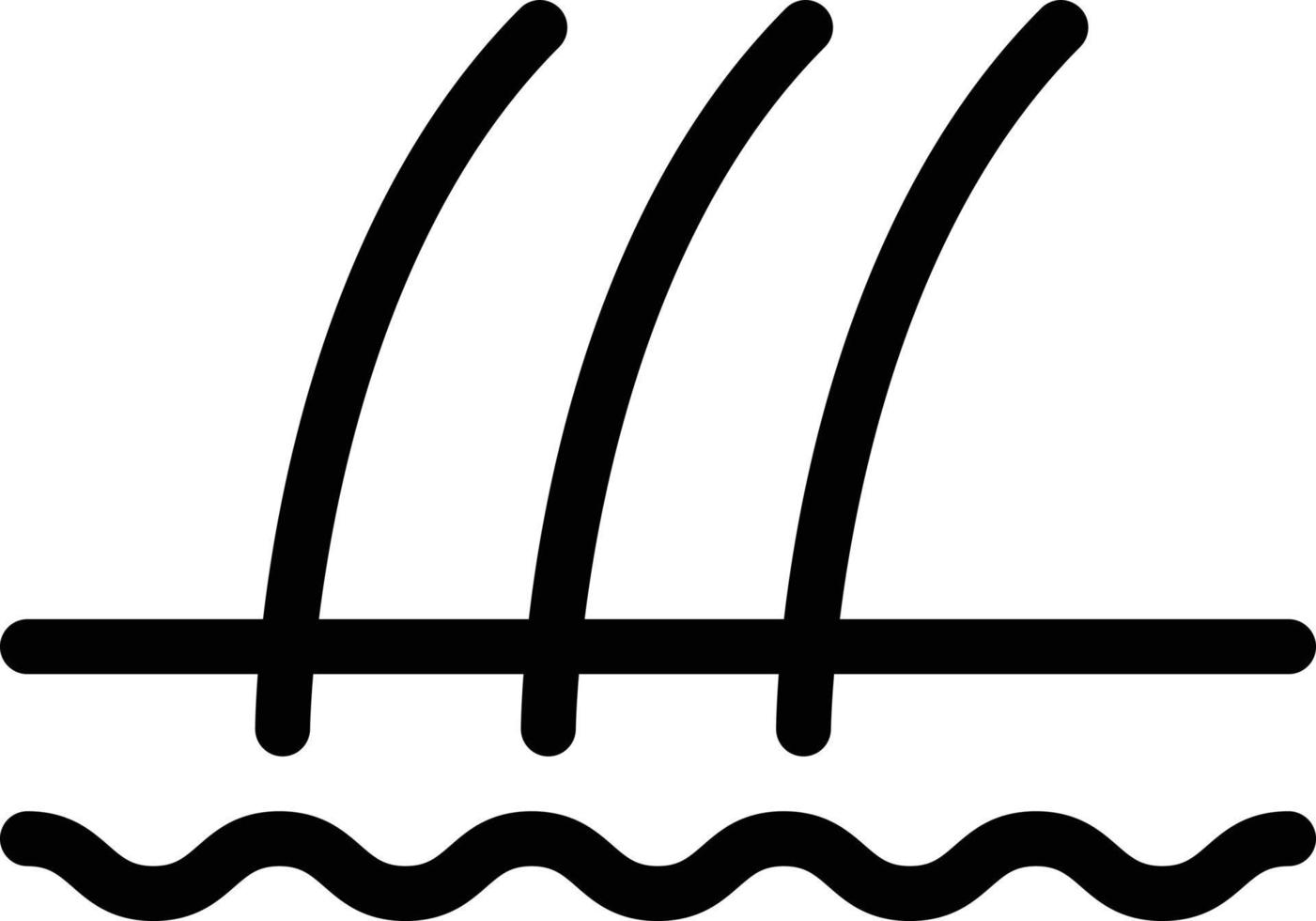 hauthaar-vektorillustration auf einem hintergrund. hochwertige symbole. Vektorsymbole für Konzept und Grafikdesign. vektor