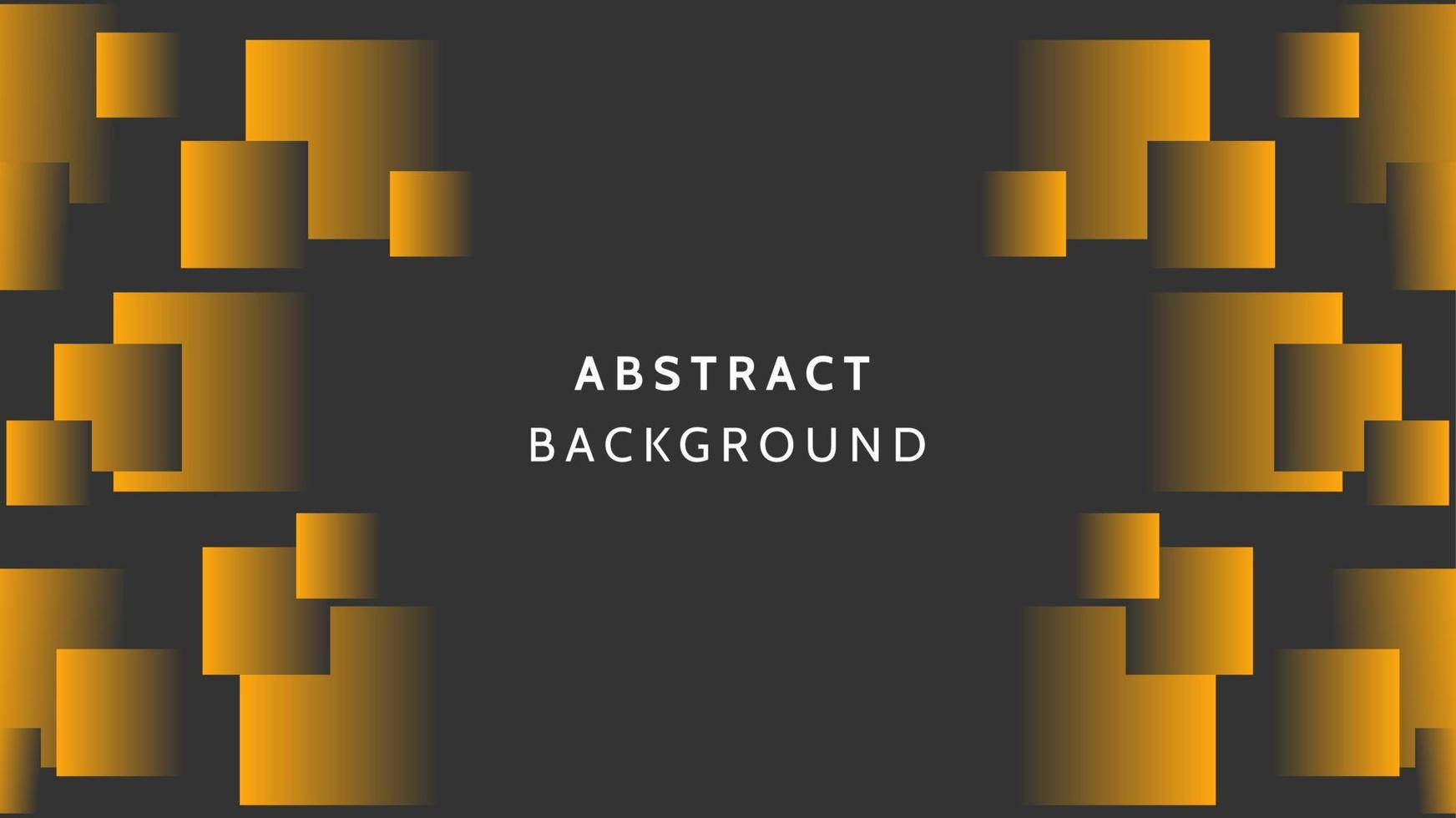 dunkelgoldener abstrakter geometrischer Tech-Corporate-Design-Premium-Hintergrund vektor